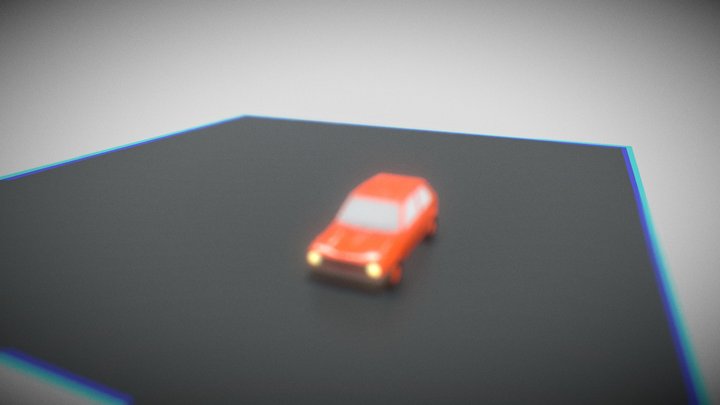 WV Golf 3D Model