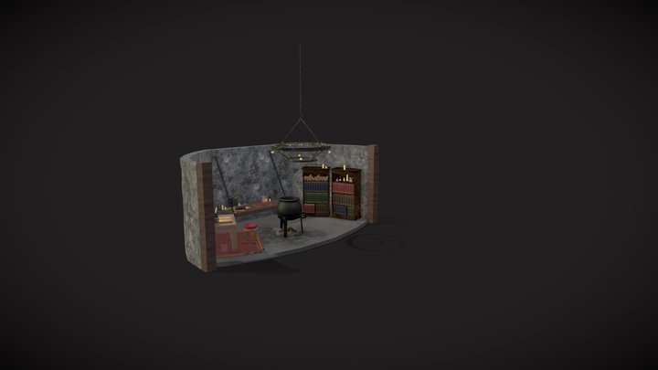 Alchemy Lab 3D Model