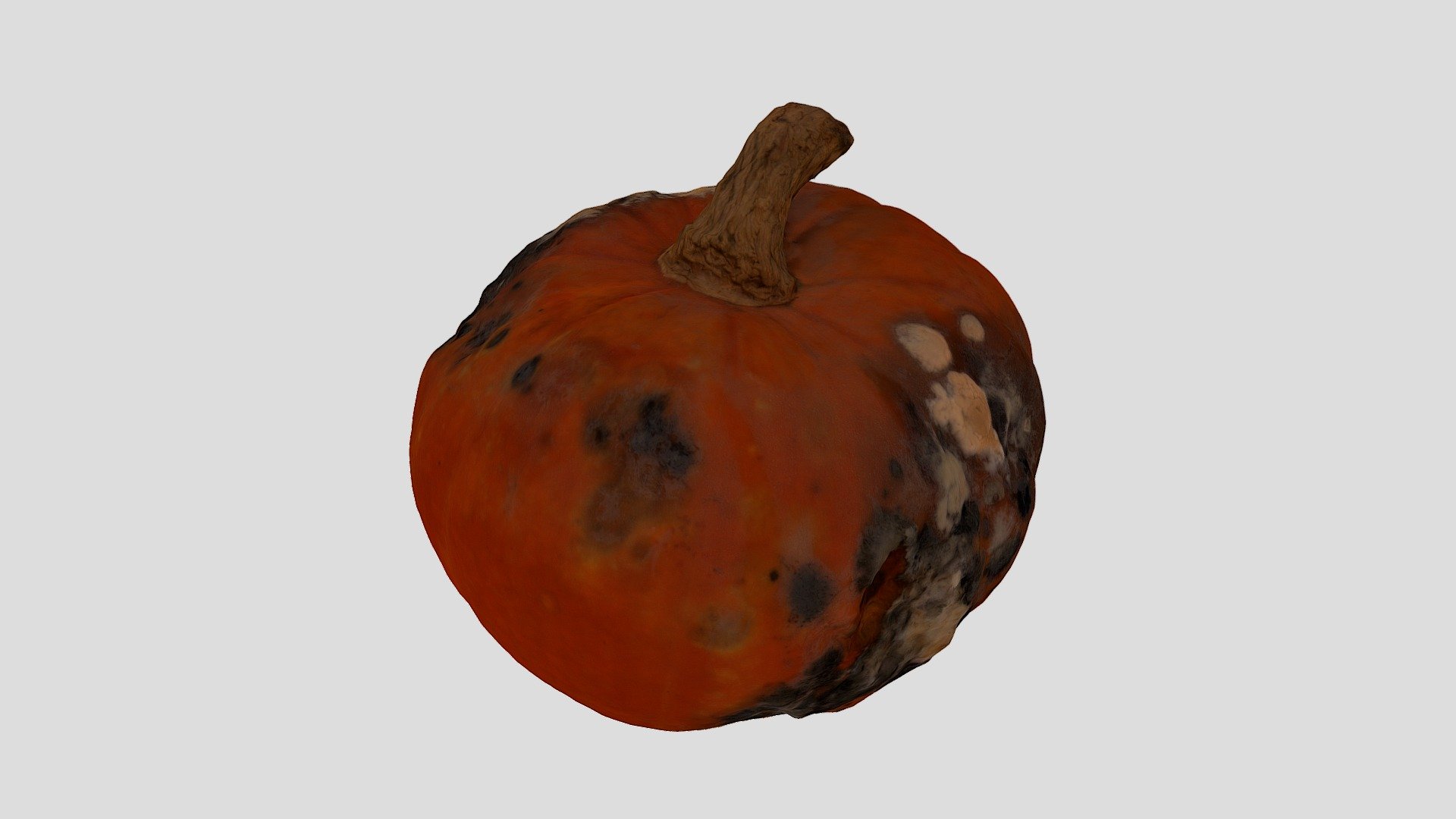pumpkin with mold