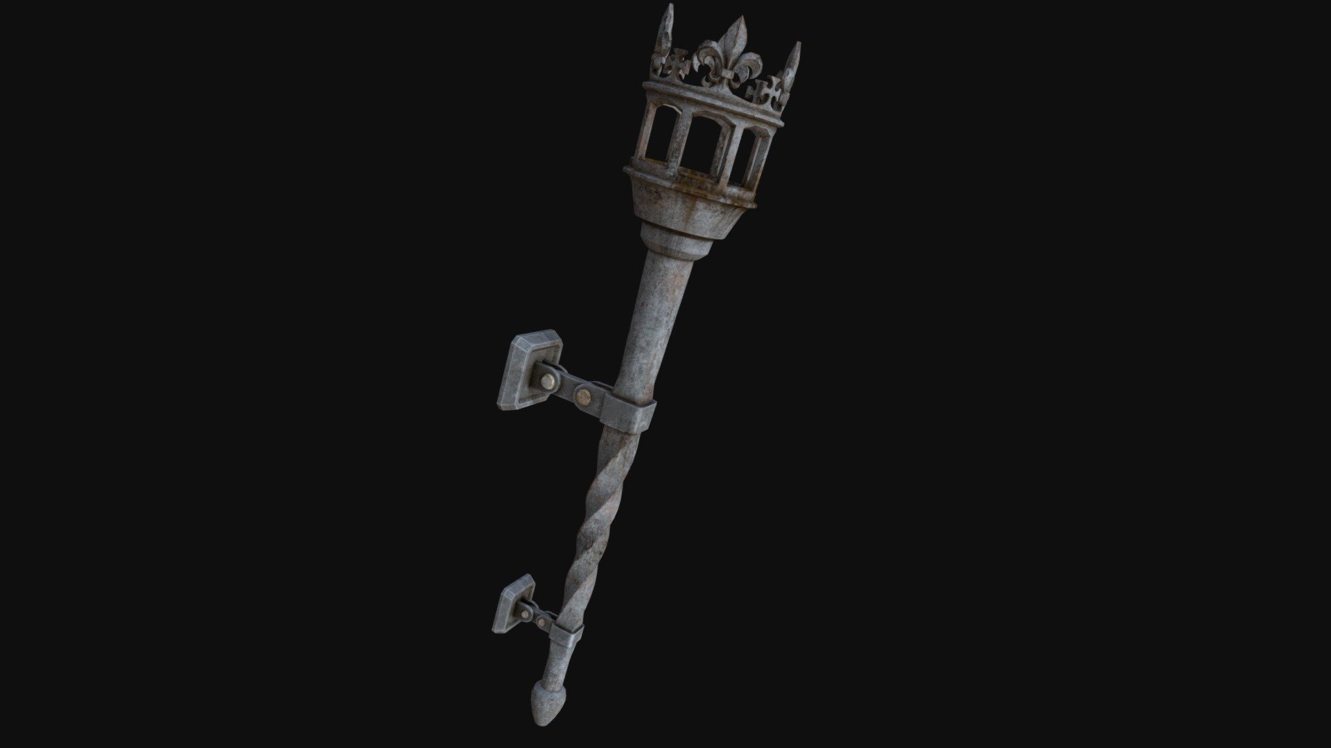 Medieval Torch | 3D model