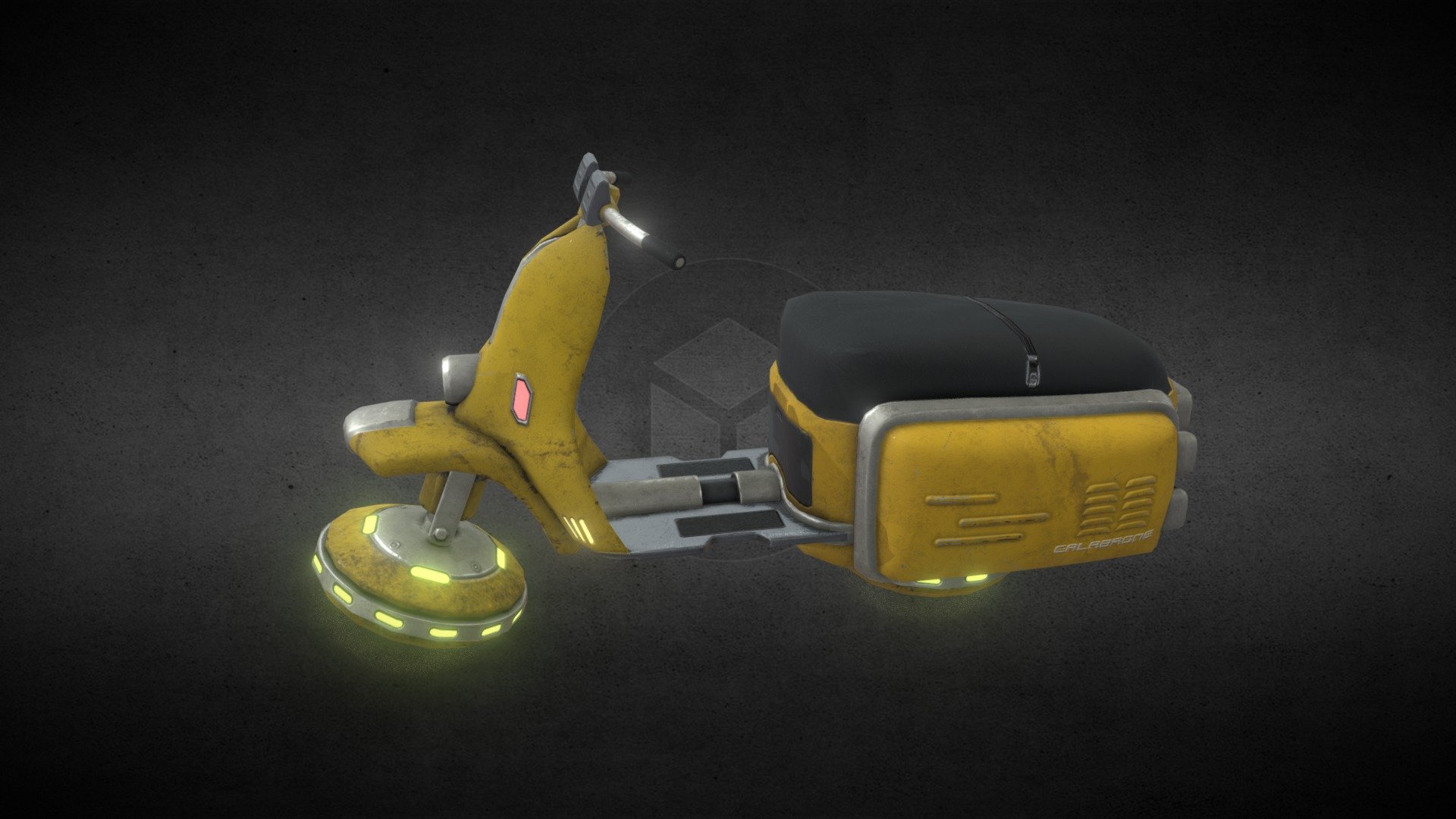 Calabrone Hover Scooter - Buy Royalty Free 3D model by SkyeShark ...
