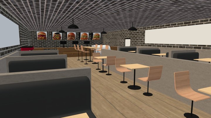 Cafe asset pack – Free 3D Model STL