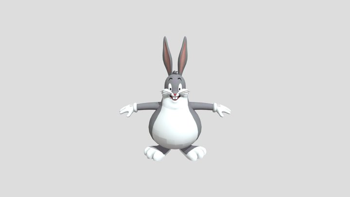 Big Chungus 3D Model