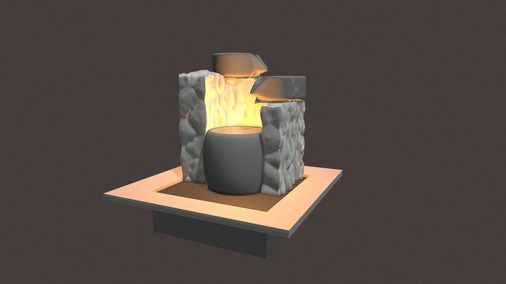 Fountain (1) 3D Model