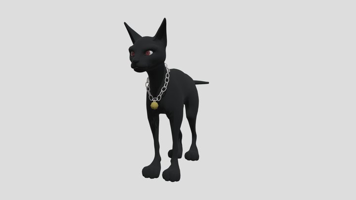Black Cat 3D Model