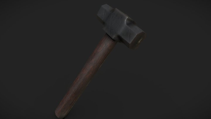 Game asset _Hammer 3D Model