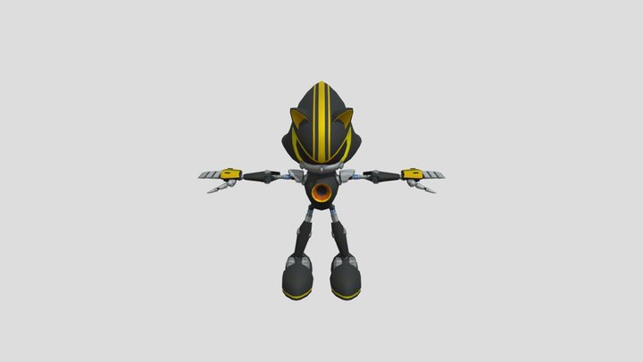 Metal Sonic Mach 3.0 (Sonic) – Modello 3D gratuito STL