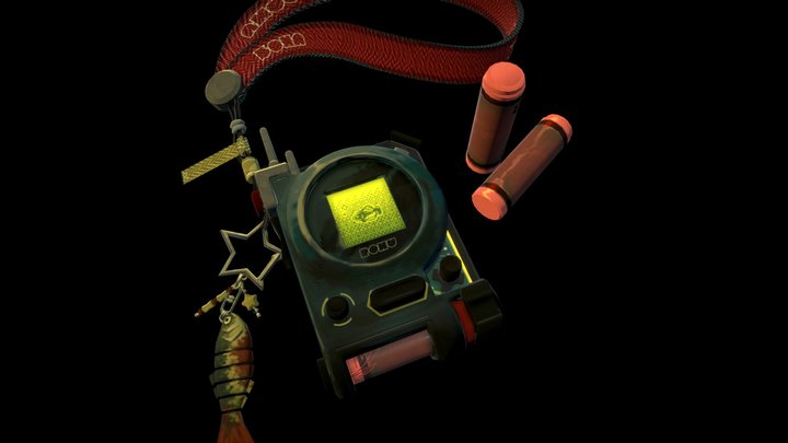ROHU-Tamagotchi 3D Model