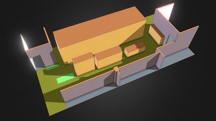 Layout F - 1 3D Model