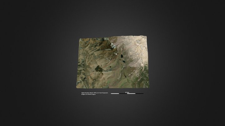 雅姆雪山 – Modello 3D gratuito STL
