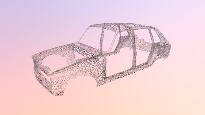 R 16 TX - Caisse 3D Model