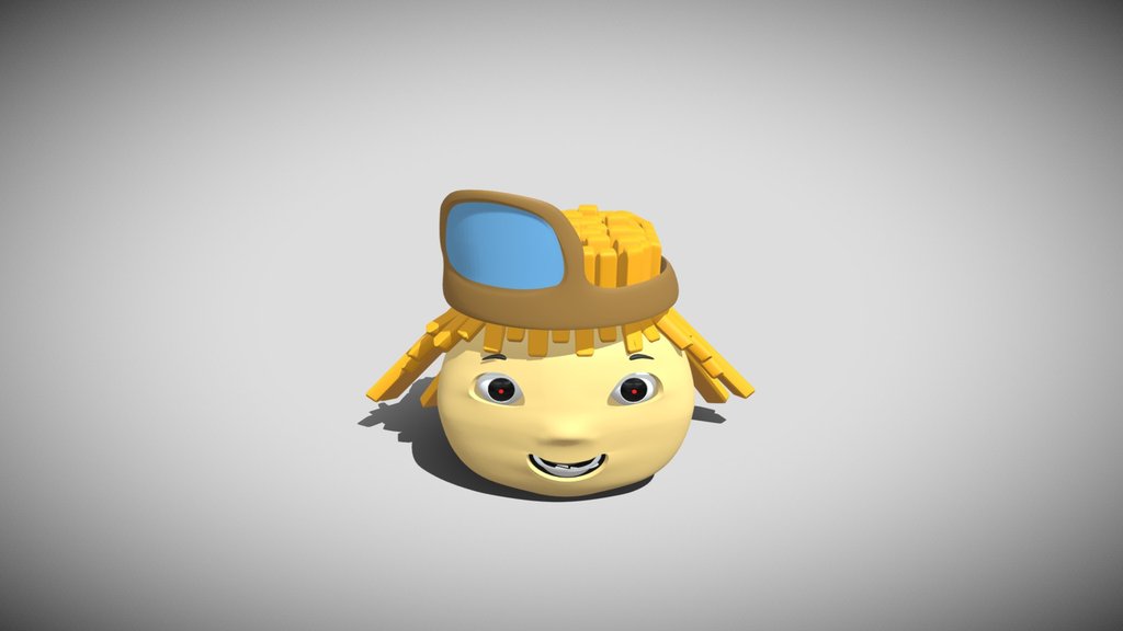 Jollibee's Phase 2 FNAF (Popo) Mask Head