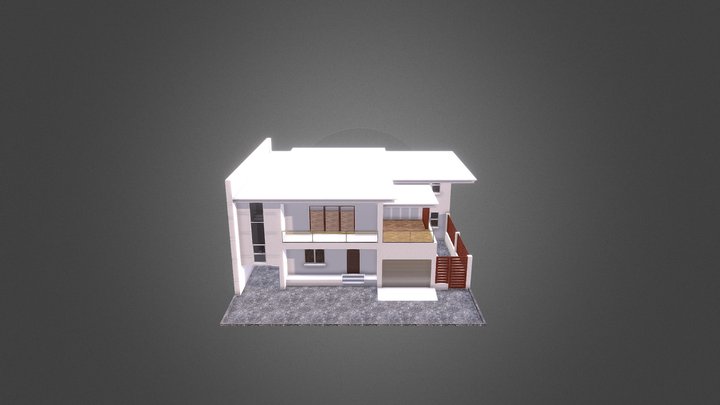 ModernHouse 3D Model