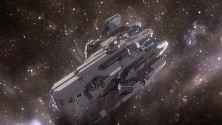 Squire II (Standard Loadout) 3D Model