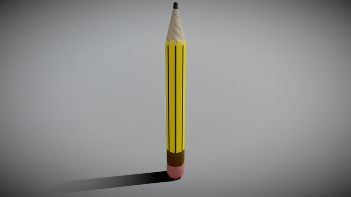 Pencil_AIE Classwork 3D Model