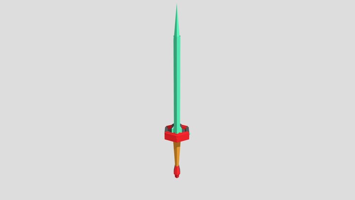 Sword Of Light 3D Model