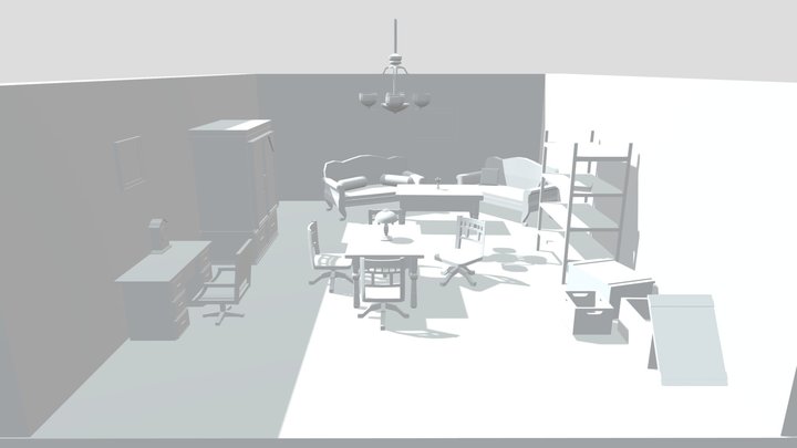 Intérieur 3D Model