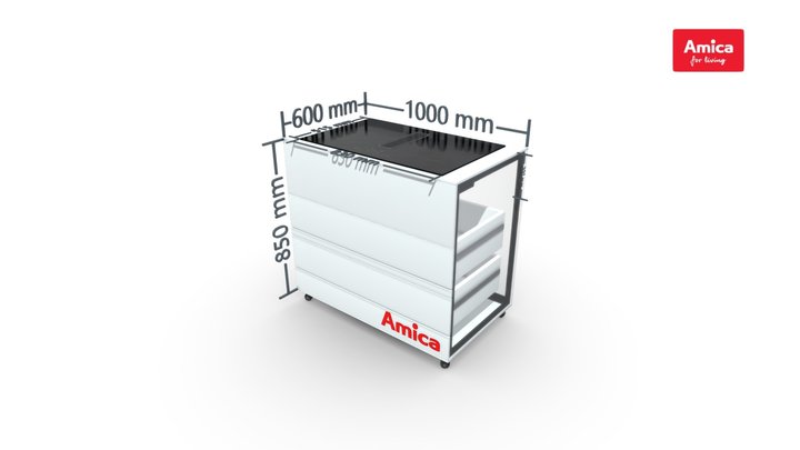 Ekspozytor Amica3 3D Model