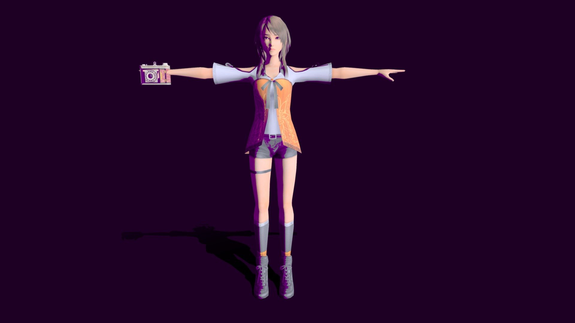 Nintendo Switch Ssbu Yuri Kozukata Download Free 3d Model By 雨宮レン