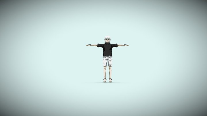 Kaneki ken 3D Model