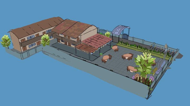 School 3D Model