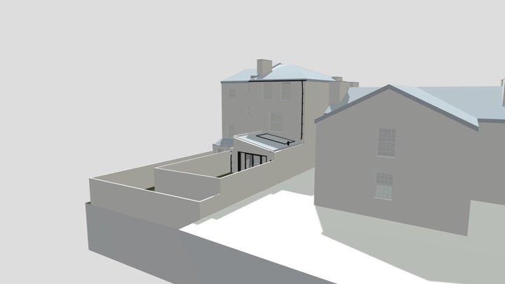 Extension to Georgian House in Reading England 3D Model