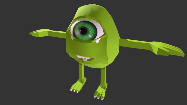 麥克華斯基 3D Model