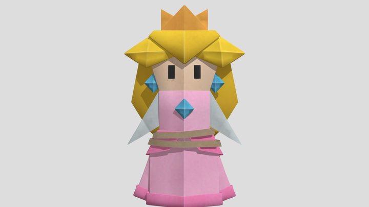 Nintendo Switch - Paper Mario The Origami King - 3D Model