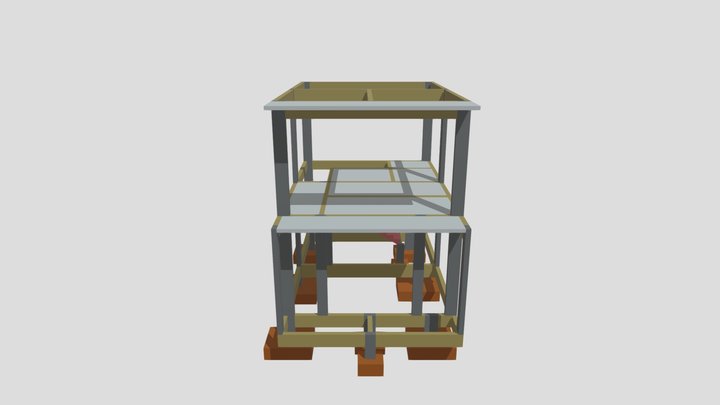 Maquete Estrutura 3D Model