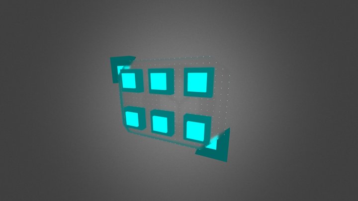 Touch Panel 3D Model