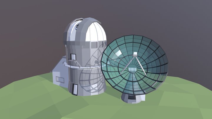 observatory 3D Model