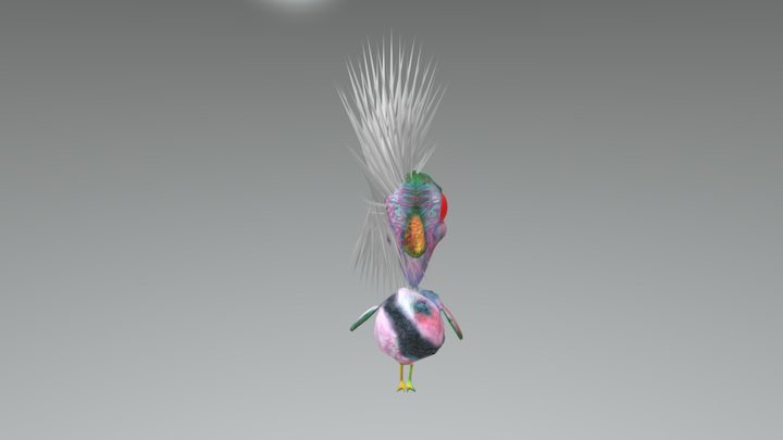 Birdo Andy Rig 3D Model