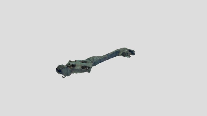 WMID-14D011 - Medieval key 3D Model