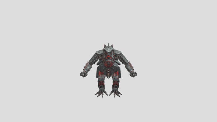 Mechagodzilla_2021 3D Model
