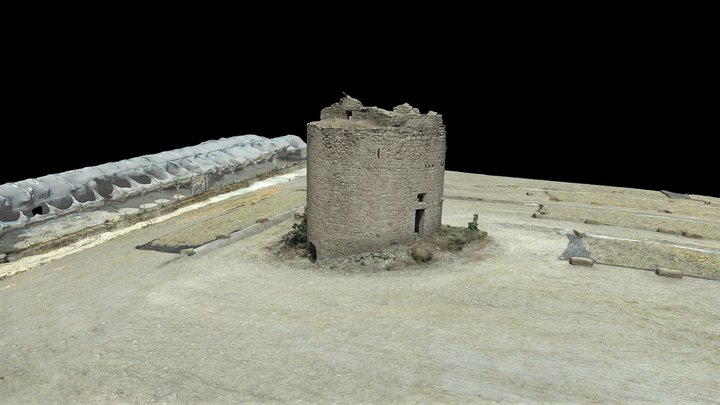 Casalvecchio di Puglia - Torre 3D Model