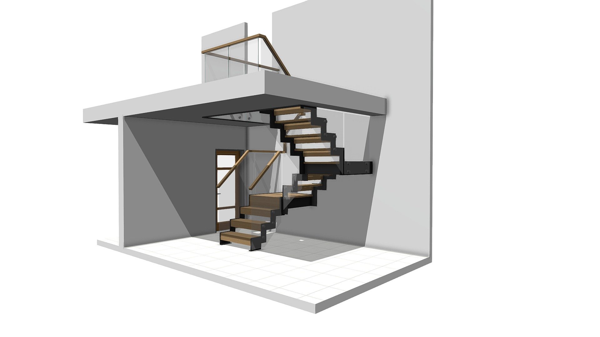 Leech Same Layout Staircase
