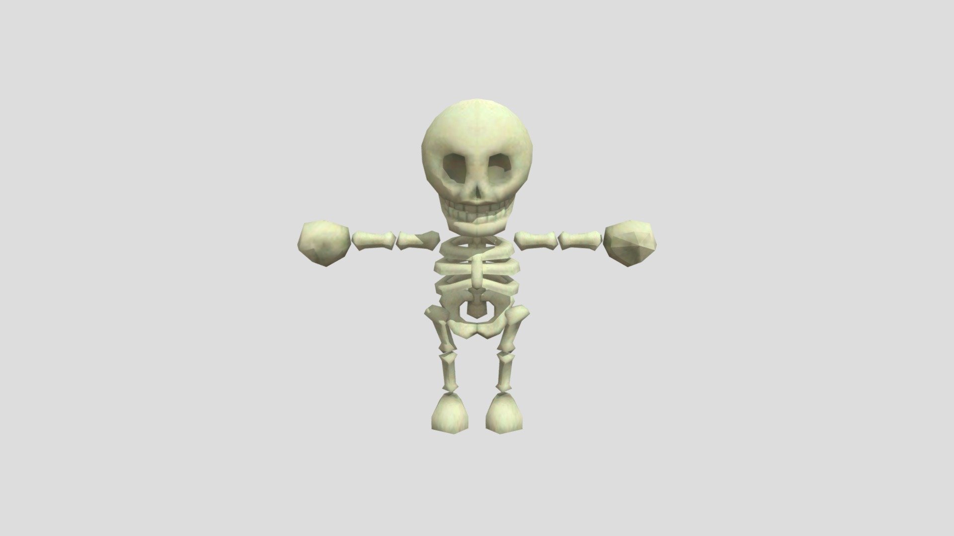 Bone Mario - Download Free 3D model by jedithmr [7f81264] - Sketchfab