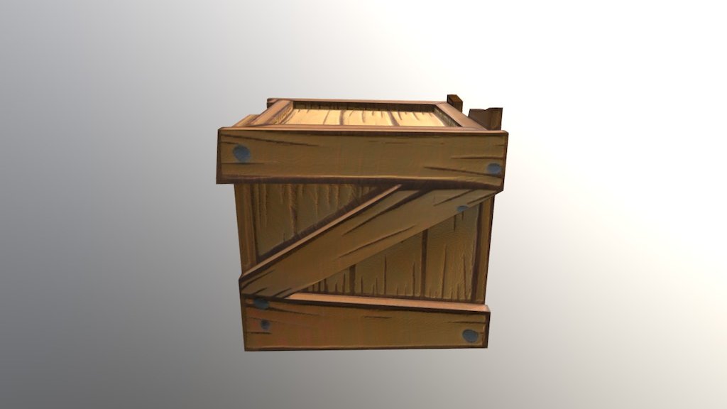 Wood Crate Model