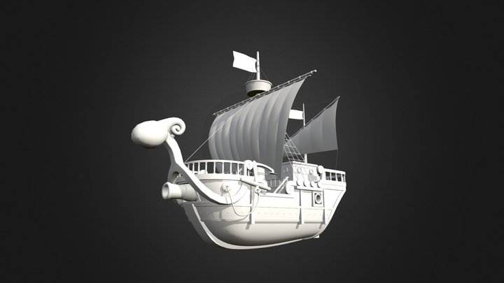 Going Merry 3D Model