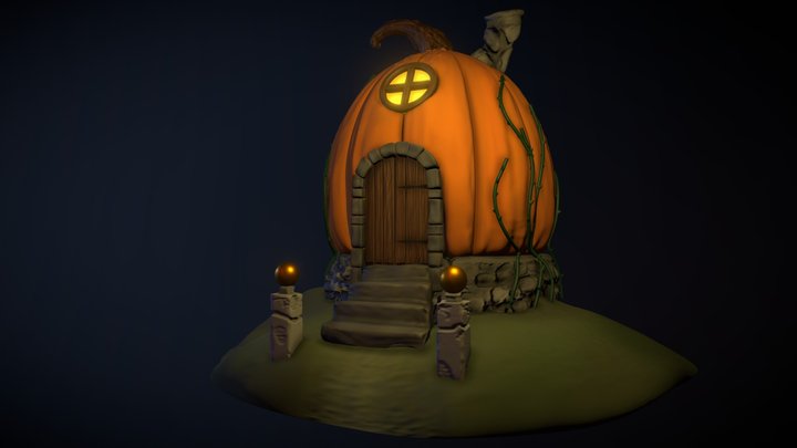 PumpkinhOUSE 3D Model