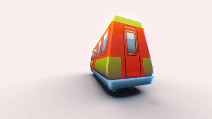 subway-surfers-train (1) 3D Model