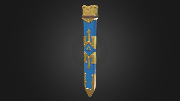 Hylian Sheath 3D Model