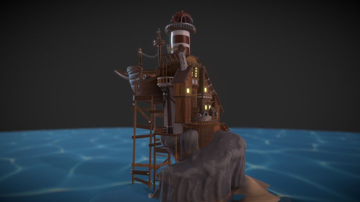 A Pirate's Life For Me 3D Model
