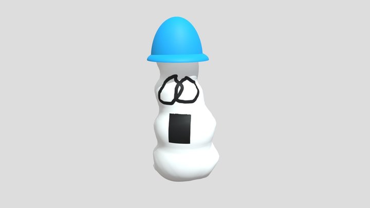 Guardião Do Lixo 3D Model
