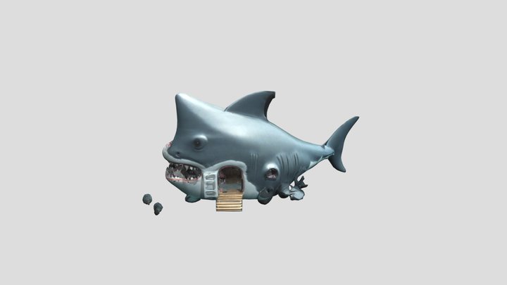 Shark_s_ House_0210170408_texture_fbx 3D Model