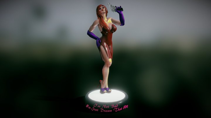 Jessica Rabbit 3D Model
