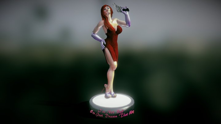 Jessica Rabbit 3D Model