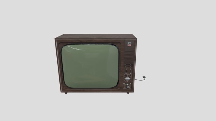 Телевизор "Рекорд - 338" 3D Model