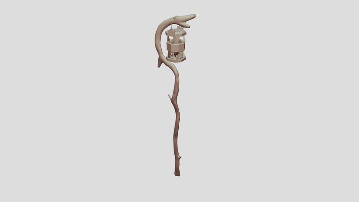 Lampstaff 3D Model