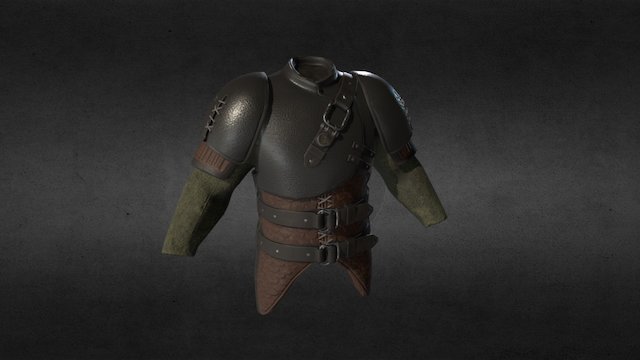 "Dragons" Armor 3D Model
